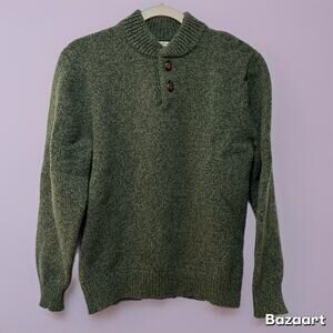 L.L. Bean Green Men's Sweater